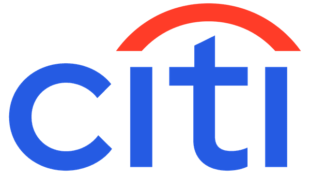Citi Bank logo. The Citi Bank company logo.